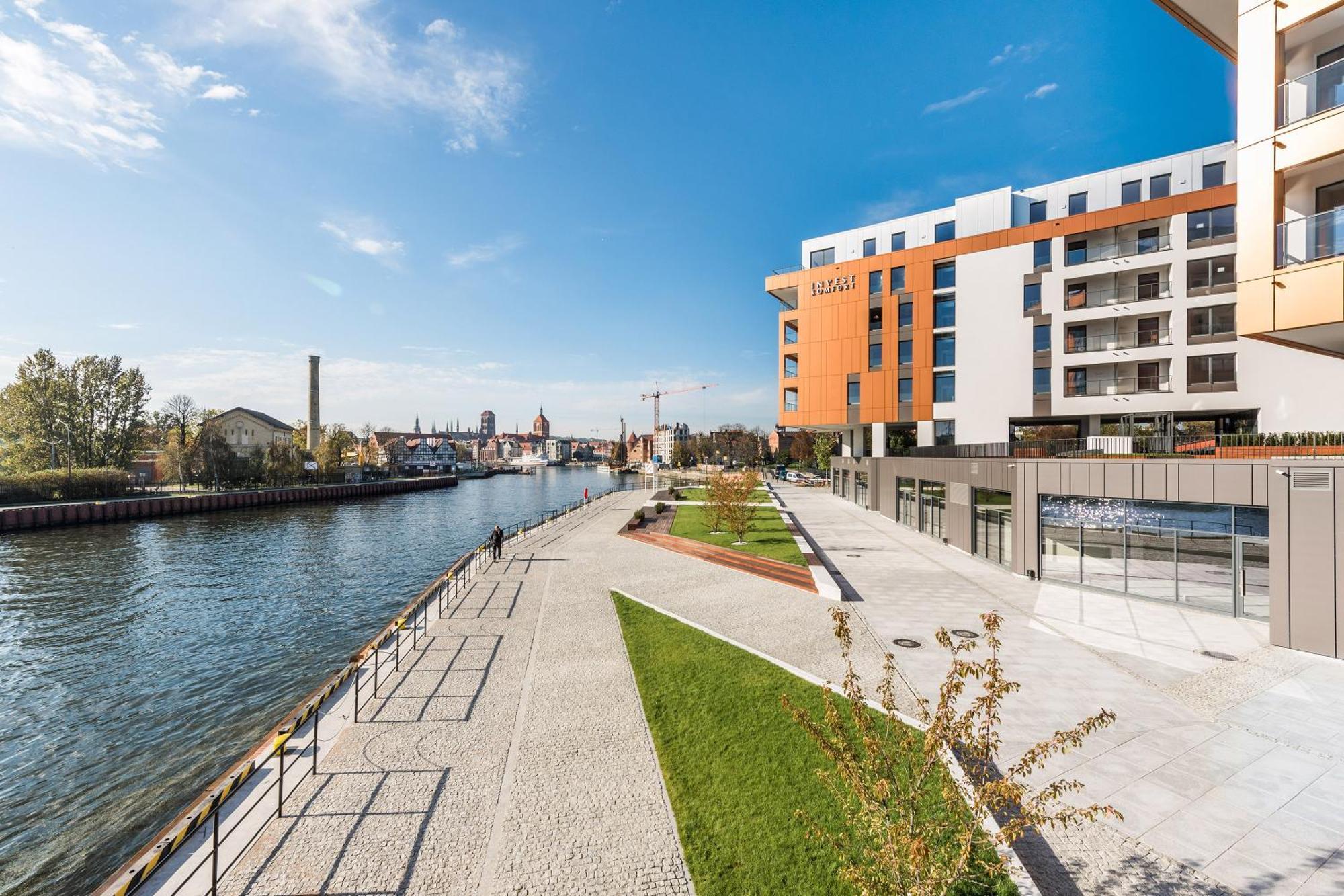 Blue Mandarin Riverside Premium Sauna & Gym Gdańsk Exteriör bild